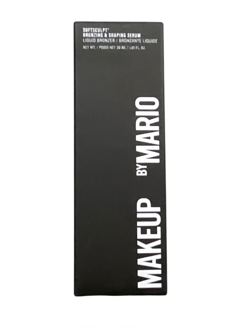 NIB Makeup by Mario SoftSculpt Bronzing and Sculpting Serum Full SZ Light Medium